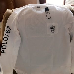 Ralph Lauren polo long sleeve custom slim fit